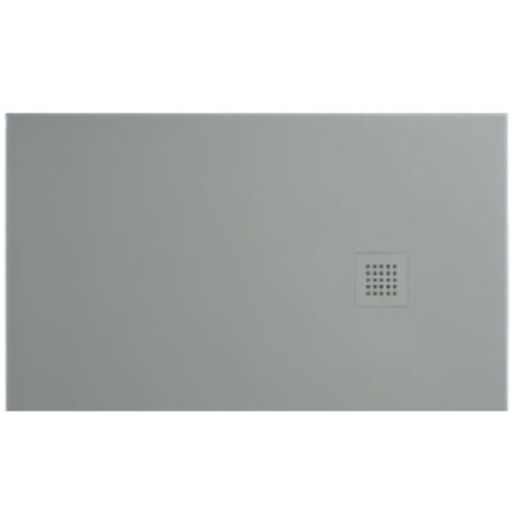 Piatto doccia 70x140 h.3 in ceramica cemento opaco Ceramic.30 di
