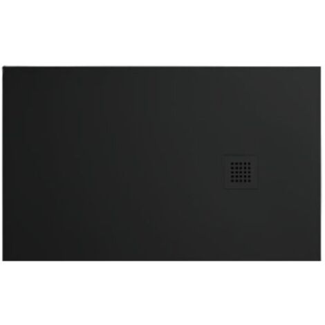 Piatto doccia 70x140 h.3 in ceramica nero opaco Ceramic.30 di