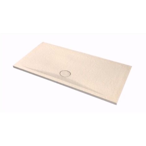 Piatto doccia 70x140 h.4 in ceramica beige Pietraceramica di