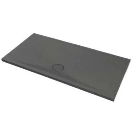 Piatto doccia 70x140 h.4 in ceramica nero Pietraceramica di