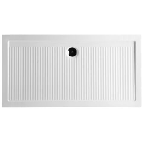 Piatto doccia 70x140 h.6 in ceramica bianco lucido Ferdy di