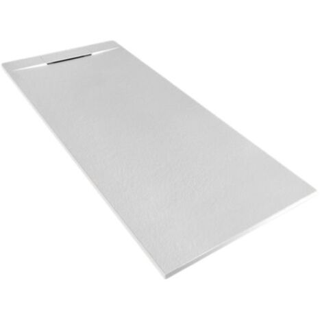 Piatto doccia 70x160 h.2,8 in marmoresina bianco Vilnius