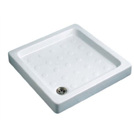 AZZURRA Piatto doccia 70x70 h=10 cm in ceramica bianco