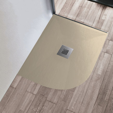 Piatto Doccia Semicircolare 70x90 Destro.Piatto Doccia 70x90 90x70 80x100 100x80 Crema Ardesia Mineral Marmo Semicircolare Tondo Rettangolare 3cm Misura 70x90 Angolo Destro Sec Dx Crema 079