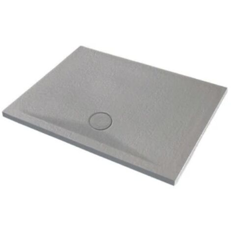 Piatto doccia 80x100 h.4 in ceramica grigio Pietraceramica di