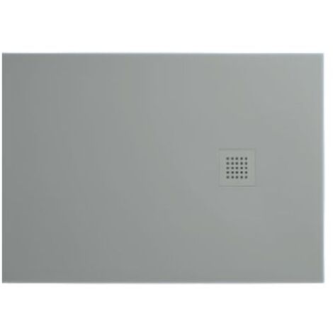 Piatto doccia 80x120 h.3 in ceramica cemento opaco Ceramic.30 di