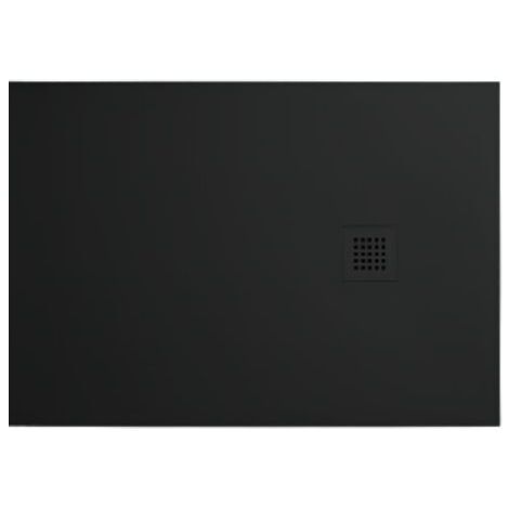 Piatto doccia 80x120 h.3 in ceramica nero opaco Ceramic.30 di