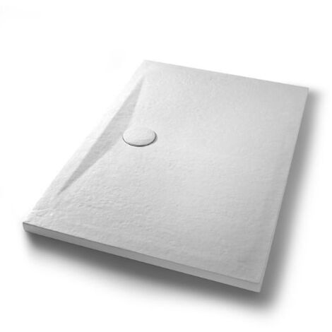 Piatto doccia 80x120 h.4 in ceramica bianco opaco Pietraceramica