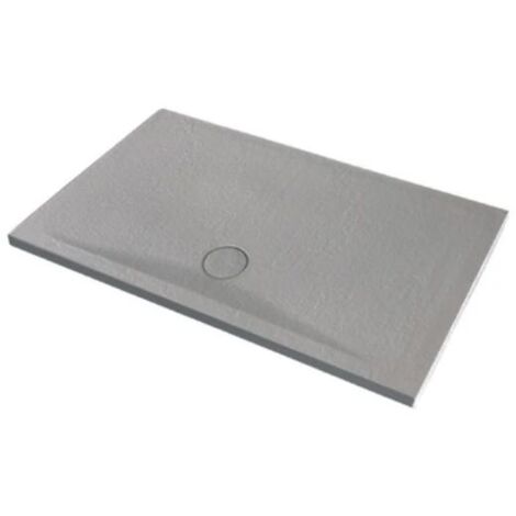Piatto doccia 80x120 h.4 in ceramica grigio Pietraceramica di