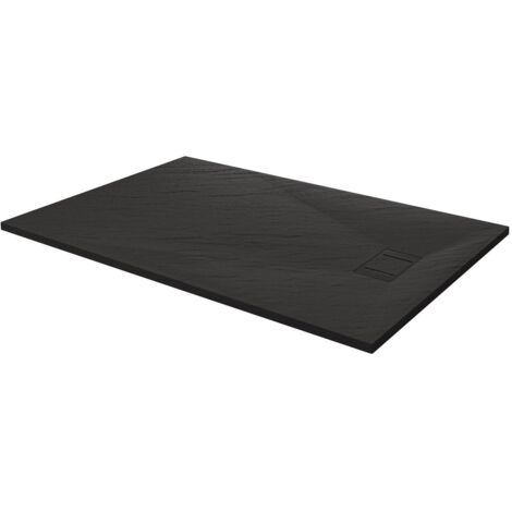 Piatto Doccia 80x150 cm in Acrilico Fosterberg Azalea Antracite