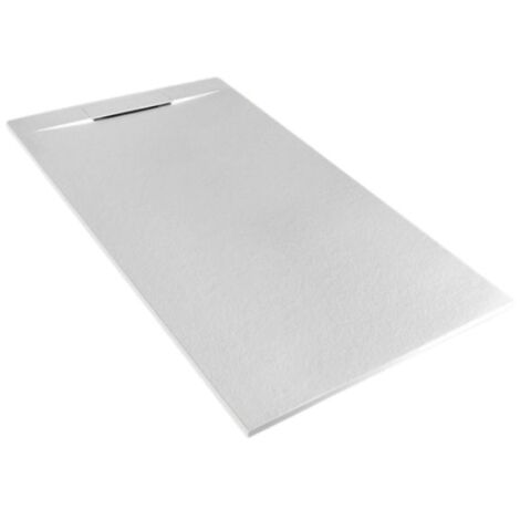 BAGNO EXPERT Piatto doccia 80x150 h.2 8 in marmoresina bianco Vilnius