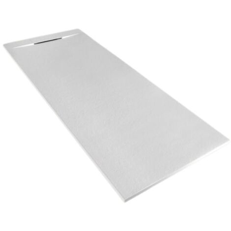 Piatto doccia 80x170 h.2,8 in marmoresina bianco Vilnius