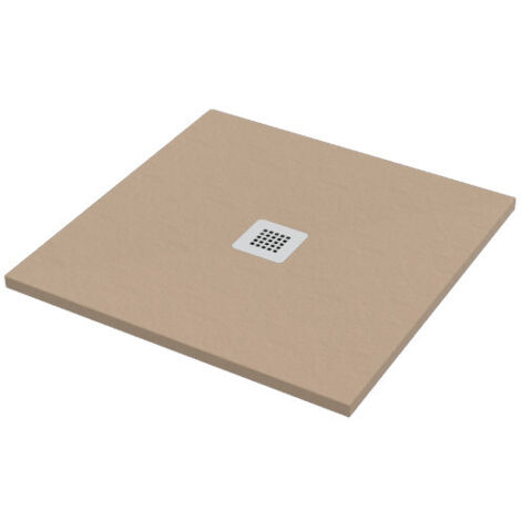 Piatto doccia 80x80 Angolare Marmo Resina Slim H2,8 Ardesia