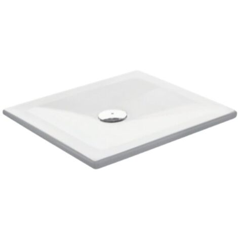 Piatto doccia 80x80 h.3 in acrilico bianco lucido di Tamanaco