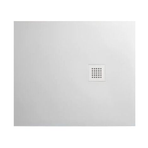 Piatto doccia 80x90 h.3 in ceramica bianco opaco Ceramic.30 di