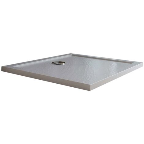 Piatto Doccia 90x120 cm in Acrilico Fosterberg Floret 3 Bianco