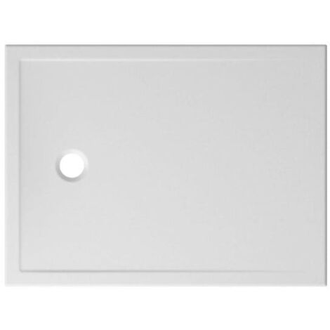 Piatto doccia 90X120 h.3 in ceramica bianco lucido Docciatre di