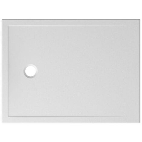 Piatto doccia 90X120 h.3 in ceramica bianco opaco Docciatre Plus