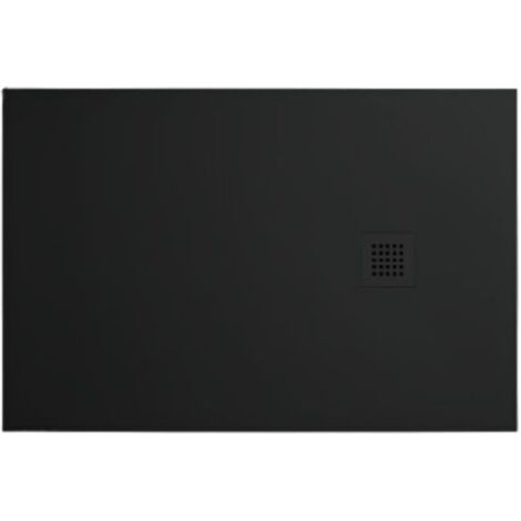 Piatto doccia 90x120 h.3 in ceramica nero opaco Ceramic.30 di