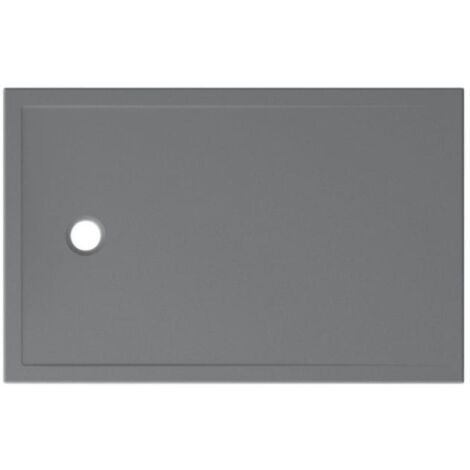 Piatto doccia 90X140 h.3 in ceramica grigio opaco Docciatre Plus