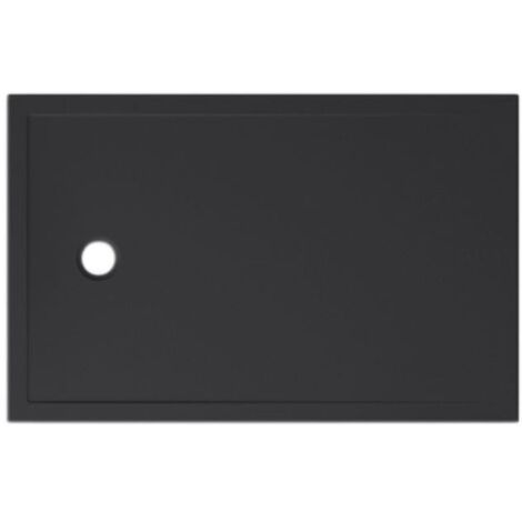 Piatto doccia 90X140 h.3 in ceramica nero opaco Docciatre Plus di