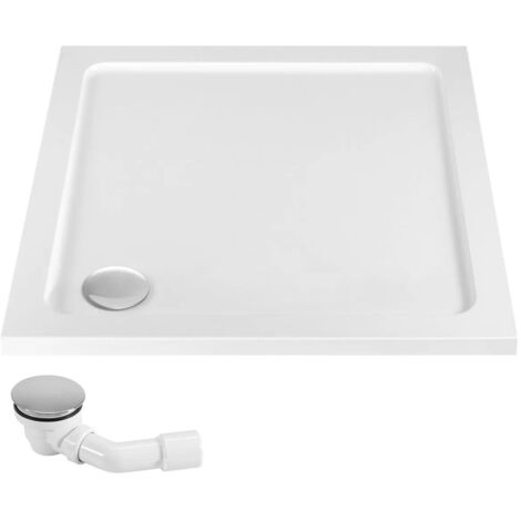 PIATTO DOCCIA ACRILICO REA SAVOY WHITE 80X80