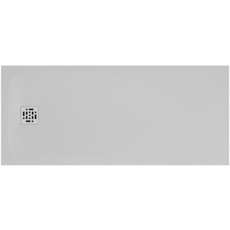 Piatto doccia bianco 70x160 cm Globo serie Docciapietra DP16070501  Bianco - Mineralsolid