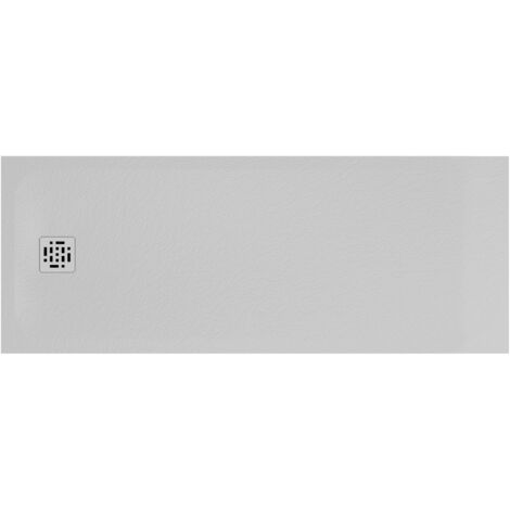 Piatto doccia bianco 70x180 cm Globo serie Docciapietra DP18070501  Bianco - Mineralsolid