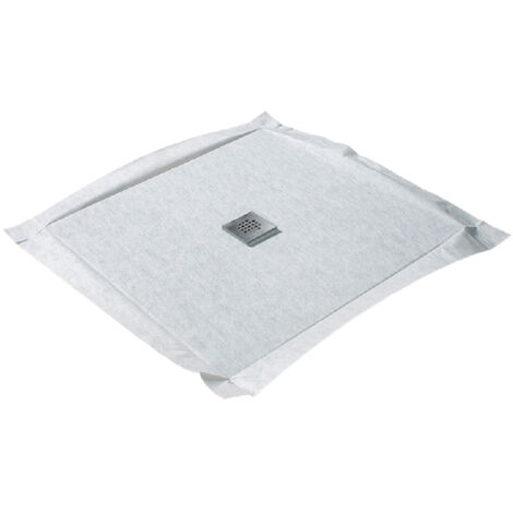 Piatto doccia da piastrellare 120 x 90 cm sifone centrale
