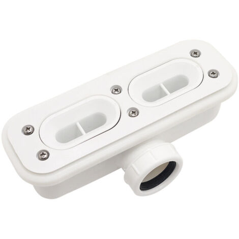 Piatto doccia deodorante in plastica con gocciolatoio da 40 mm 718036801
