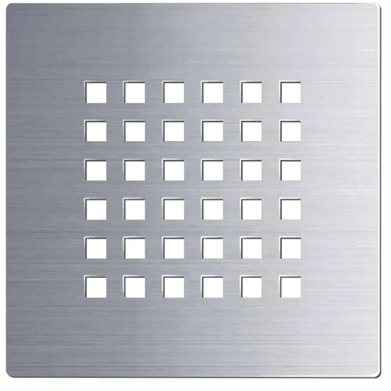 Parama - Receveur de douche 80x80cm Effet Pierre Noir Anthracite Marbre Résine et Geal Coat Hauteur 2,5cm Mod. Messapia