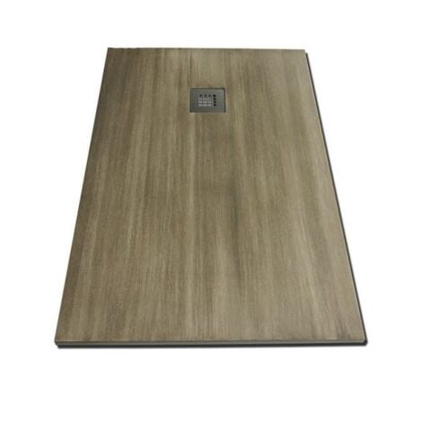 Piatto Doccia Effetto Legno.Piatto Doccia Effetto Pietra Legno Rettangolare 70 80 90 100 120 140 Slim Sifone Misura 70x90 Ss L Opz 70x90