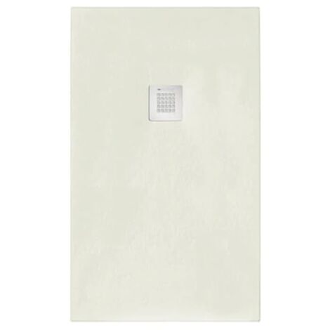 PIATTO DOCCIA EMOTION SERENITY EFFETTO PIETRA RETTANGOLARE Grigio cm 90 x 180