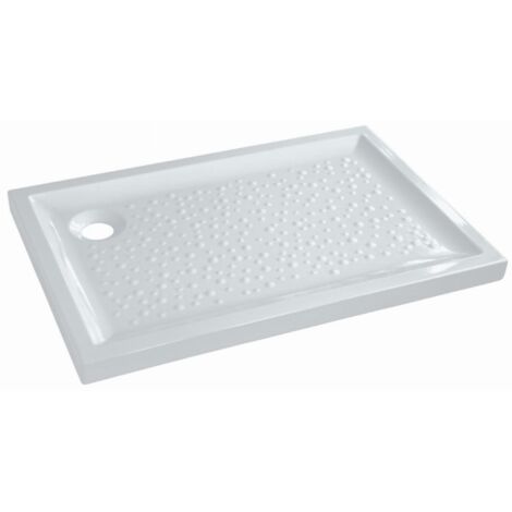 Piatto doccia extra piatto, gres, BASTIA XP, autoportante, 100x80