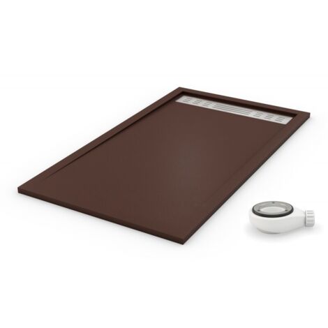 Piatto doccia Extra Slim PREMIUM Cioccolato Ral 8017 100x120