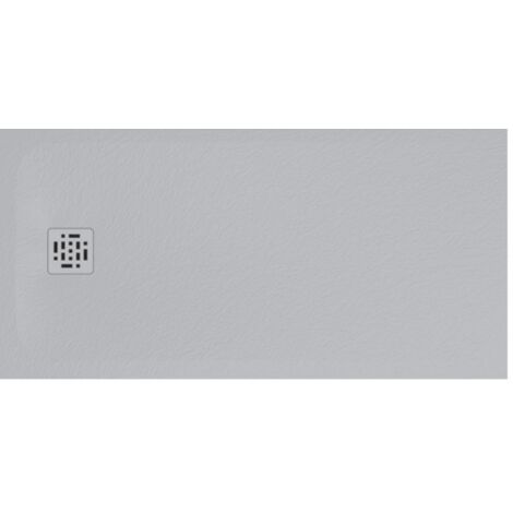 Piatto doccia grigio 70x140 cm Globo serie Docciapietra DP14070502  Grigio - Mineralsolid
