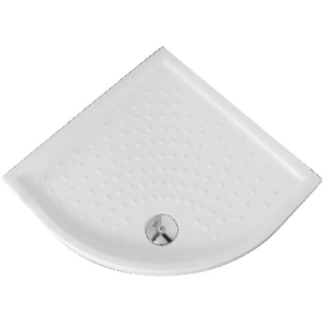 PIATTO DOCCIA H6 ANGOLARE IN CERAMICA DIANHYDRO cm 80 x 80 H. 6