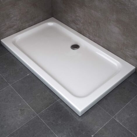 Piatto doccia in abs mod. Selene 80x100x5 cm rettangolare