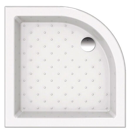 Piatto Doccia Angolare 75x75.Piatto Doccia Vega In Ceramica 75x75 H10 Semicircolare Pda7