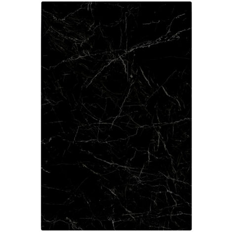 Piatto doccia in marmoresina 160x80 cm effetto marmo nero Rock Marquina SVEZIA