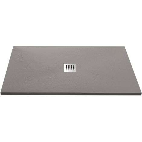 Piatto Doccia in Pietra 70x150 cm Bonussi Ardesia Stone Central Tortora
