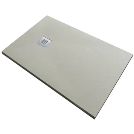 Piatto doccia in pietra SOLIDSTONE alto 2,8 cm - Avorio Crema 80x140