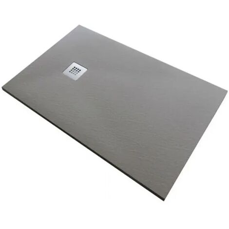 Piatto doccia in pietra SOLIDSTONE - Tortora 80x100