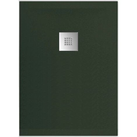 Piatto doccia in pietra SOLIDSTONE - Verde Alpino 80x120