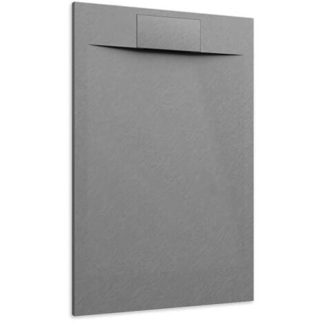 Piatto Doccia in SMC 70x120 Effetto Pietra Colore Grigio Riducibile e Antiscivolo Mod. Cosmos