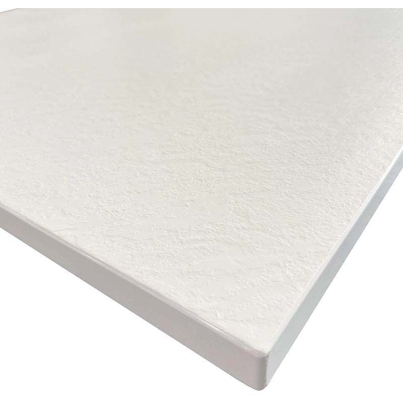 Come Posare Un Piatto Doccia In Vetroresina.Piatto Doccia In Smc Vetroresina Effetto Pietra H 2 6 Cm Con Piletta Di Scarico Inclusa 80 80 Bianco Giopdstone8080white