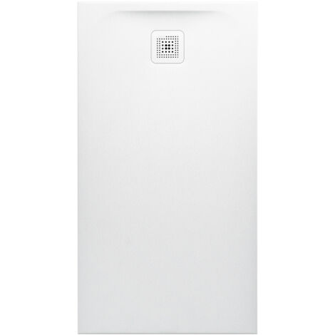 Piatto doccia LAUFEN PRO, rettangolare, scarico lato corto 1300 x 700 x 38 mm, grigio chiaro LAUFEN