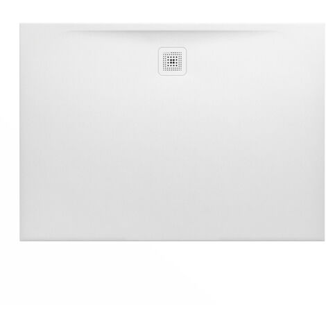 Piatto doccia LAUFEN PRO rettangolare, scarico lato lungo 1400 x 1000 x 30 mm bianco opaco LAUFEN
