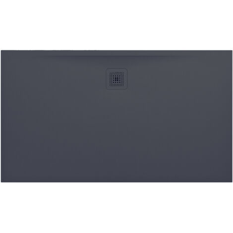 Piatto doccia LAUFEN PRO rettangolare, scarico lato lungo 1400 x 800 x 30 mm antracite LAUFEN