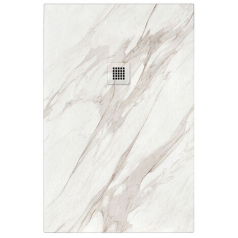 Piatto doccia nymo design finitura calacatta cm 80 x 160